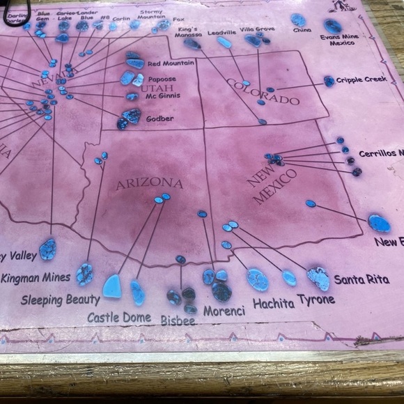 Sterling Silver genuine turquoise ring - Picture 5 of 5